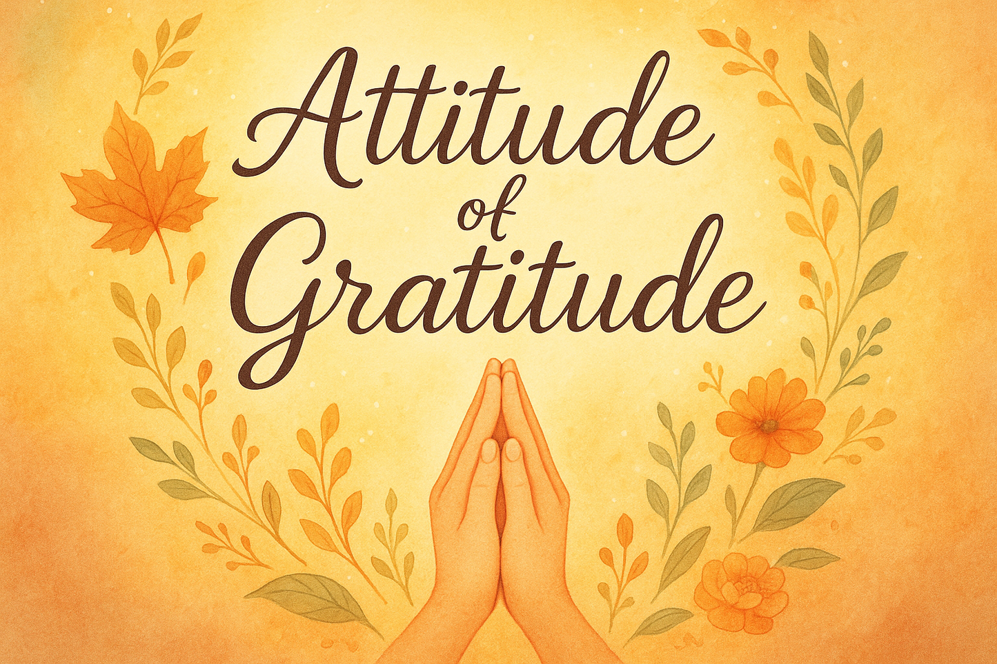 Attitude of Gratitude Cover
