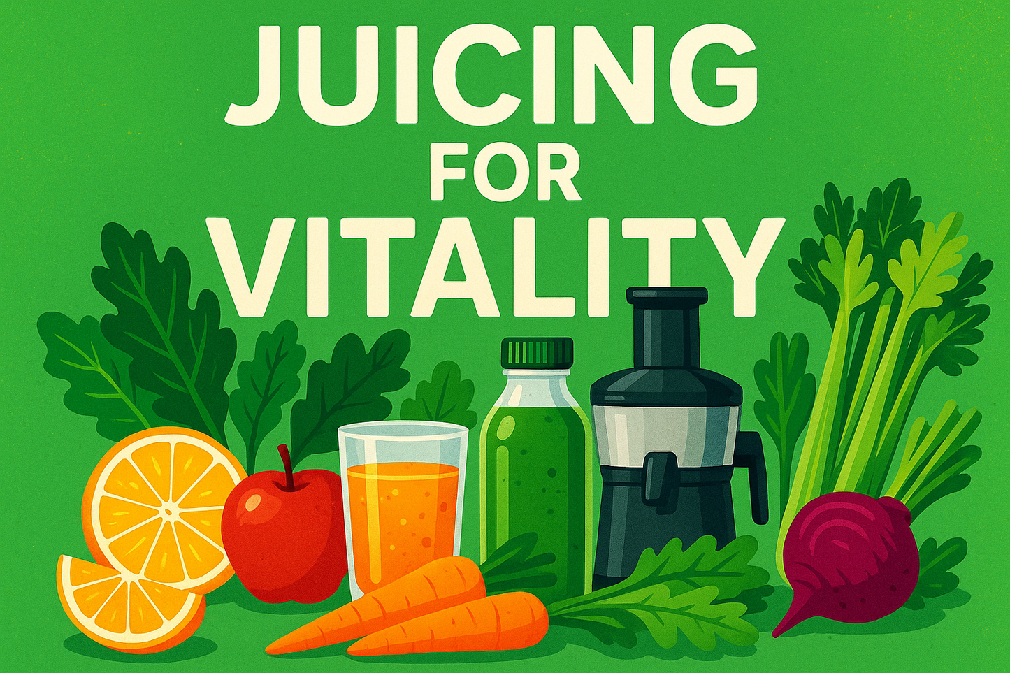 Juicing for Vitality Cover