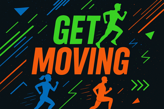 Get Moving Fitness Audio Cover