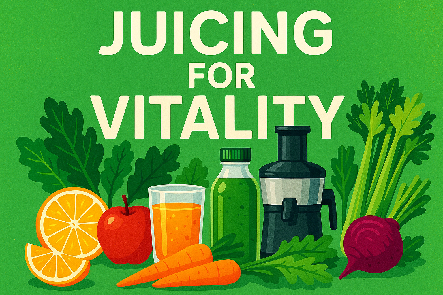 Juicing for Vitality Cover