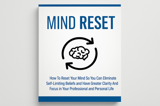 Mind Reset book cover recreation
