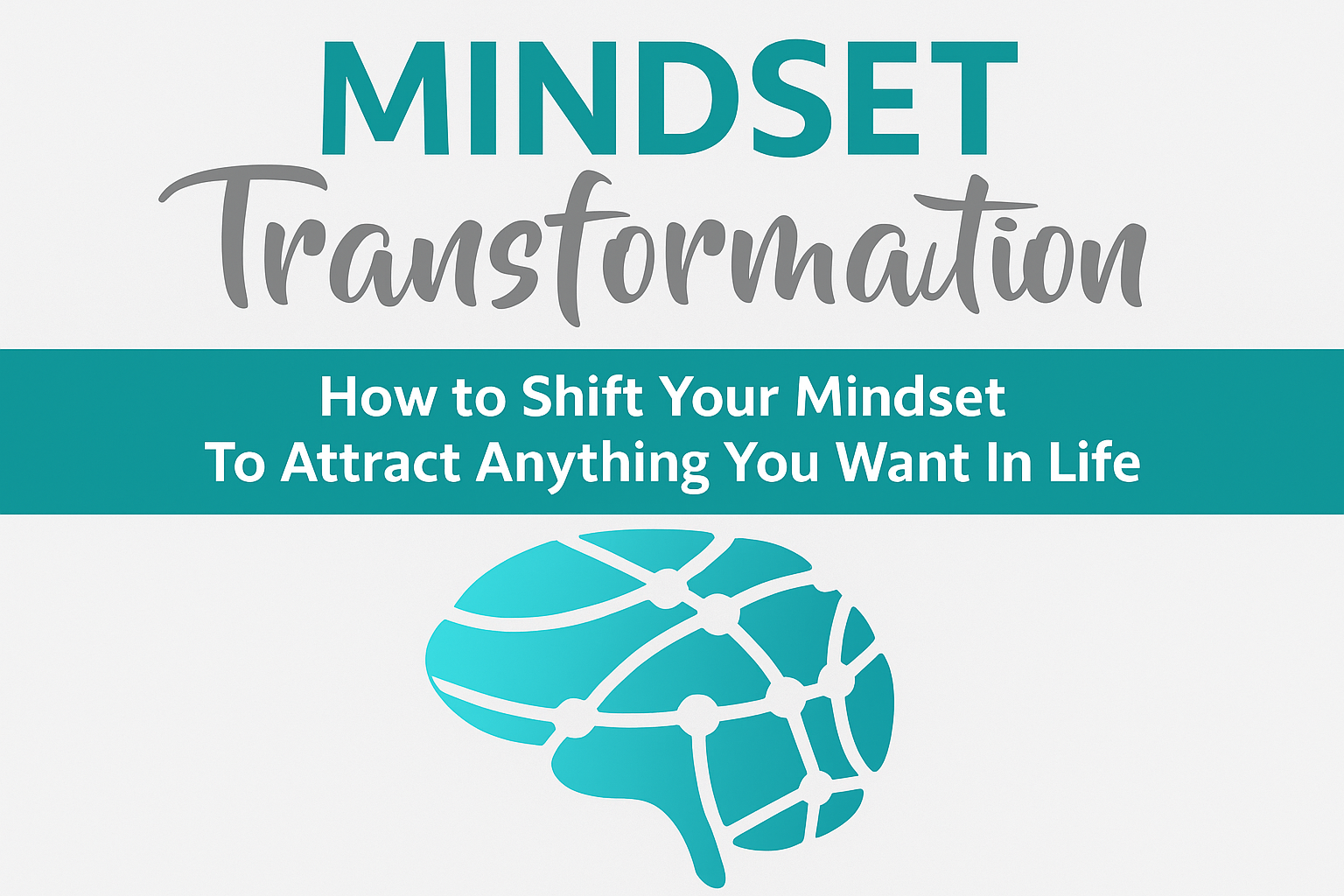 Mindset Transformation book cover recreation
