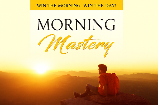 Morning Mastery book cover recreation