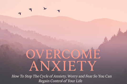 Overcome Anxiety book cover recreation