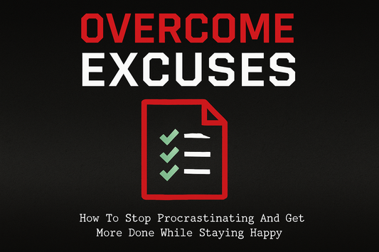 Overcome Excuses book cover recreation