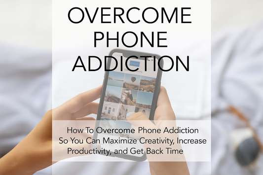 Overcome Phone Addiction book cover recreation