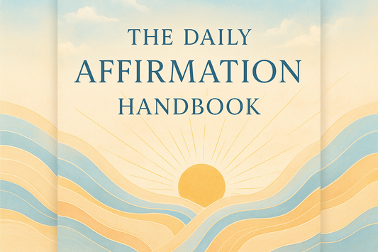 Professional ebook cover for The Daily Affirmation Handbook
