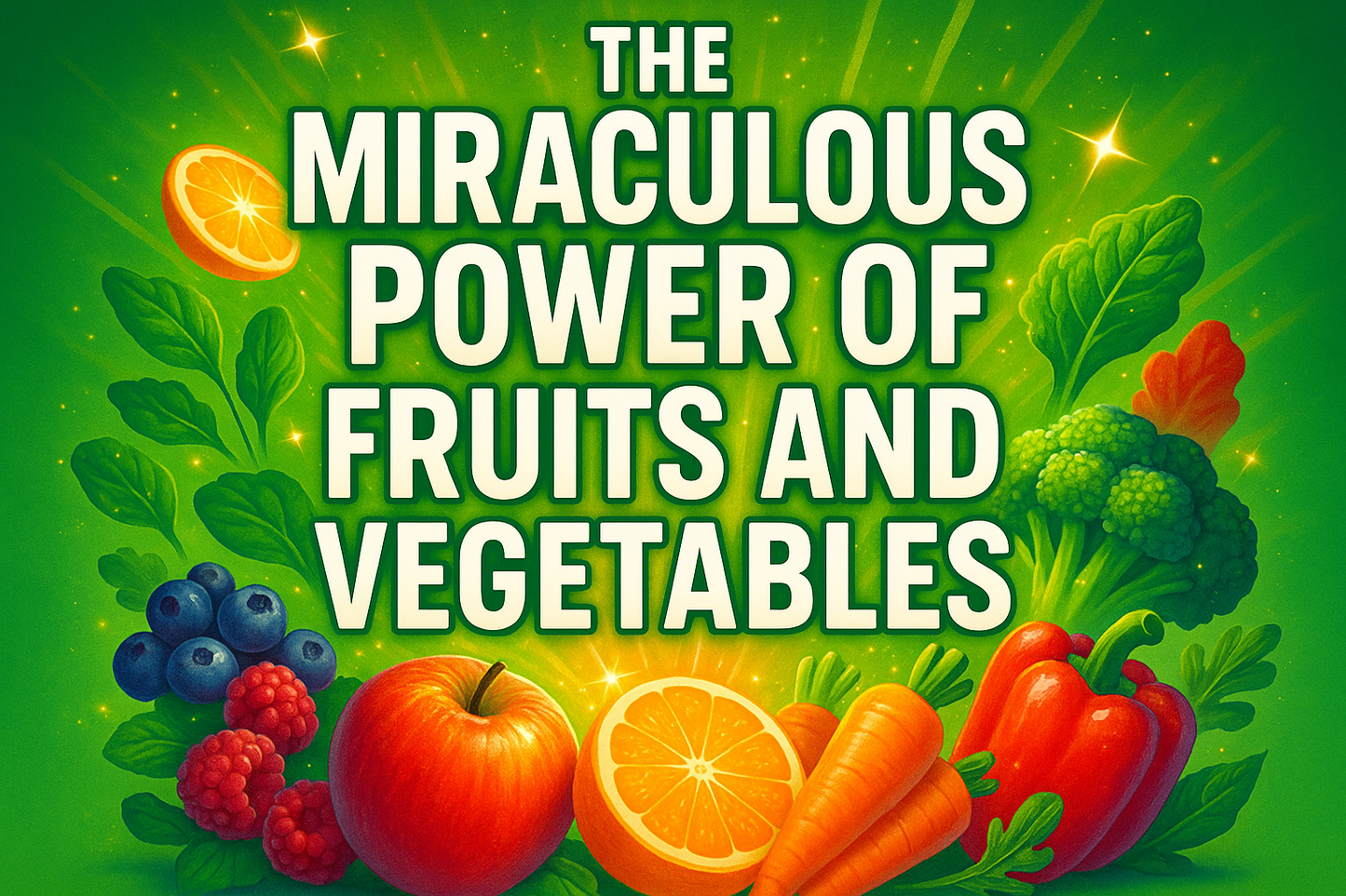 The Miraculous Power of Fruits and Vegetables Cover